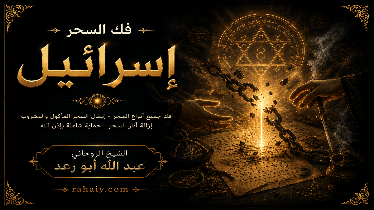 Read more about the article فك السحر في إسرائيل بالطرق الروحانية المجربة لإزالة الطاقة السلبية
