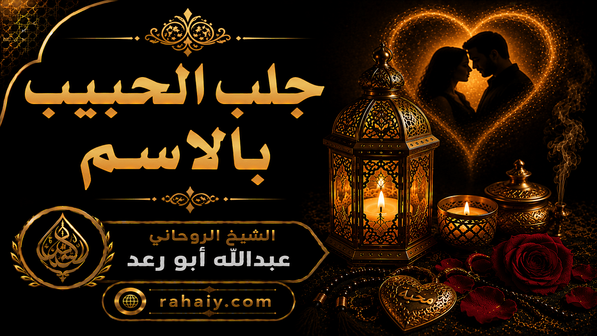 Read more about the article جلب الحبيب بالاسم وأفضل الطرق لإعادة المحبة والتفاهم